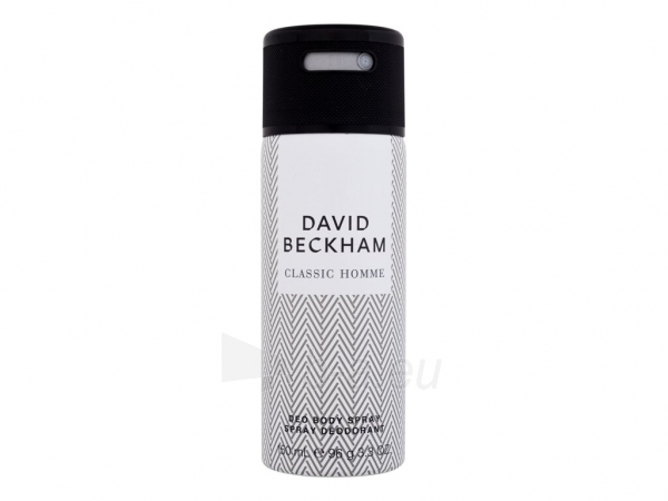 Dezodorantas David Beckham Classic Homme Deodorant 150ml paveikslėlis 1 iš 1