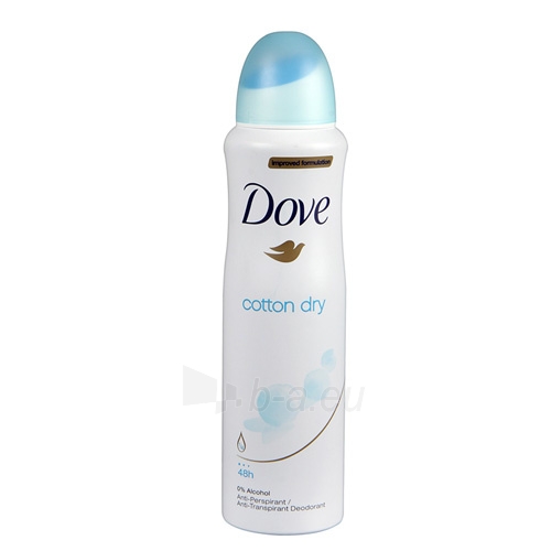 Dezodorantas Dove Cotton Dry (Antiperspirant) 150 ml paveikslėlis 1 iš 1