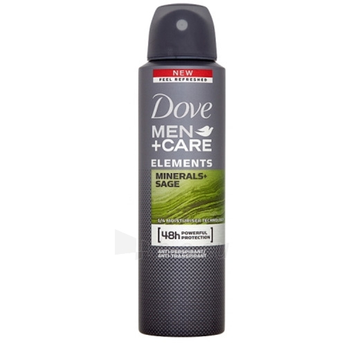 Dezodorantas Dove Deodorant Spray for men Elements Mineral with Sage & Men + Care paveikslėlis 1 iš 1
