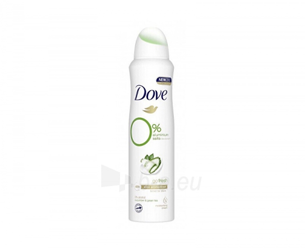 Dezodorantas Dove Deodorant without Aluminum Go Fresh Cucumber and Green Tea (Alu Free Deodorant) 150 ml paveikslėlis 2 iš 2