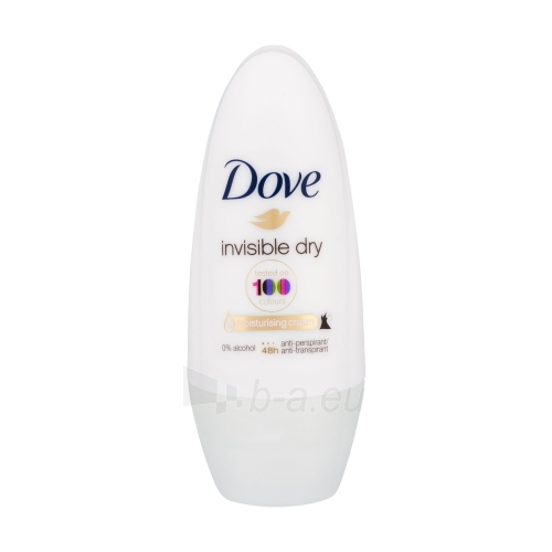 Antiperspirantas Dove Invisible Dry Anti-Perspirant 48h Roll-On Cosmetic 50ml paveikslėlis 1 iš 1