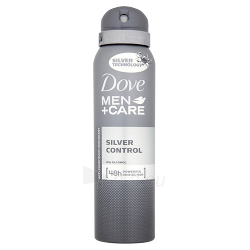Dezodorantas Dove Men+Care Silver Control 150 ml paveikslėlis 1 iš 1