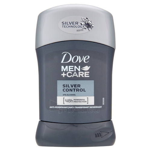 Dezodorantas Dove Men+Care Silver Control 50 ml paveikslėlis 1 iš 1