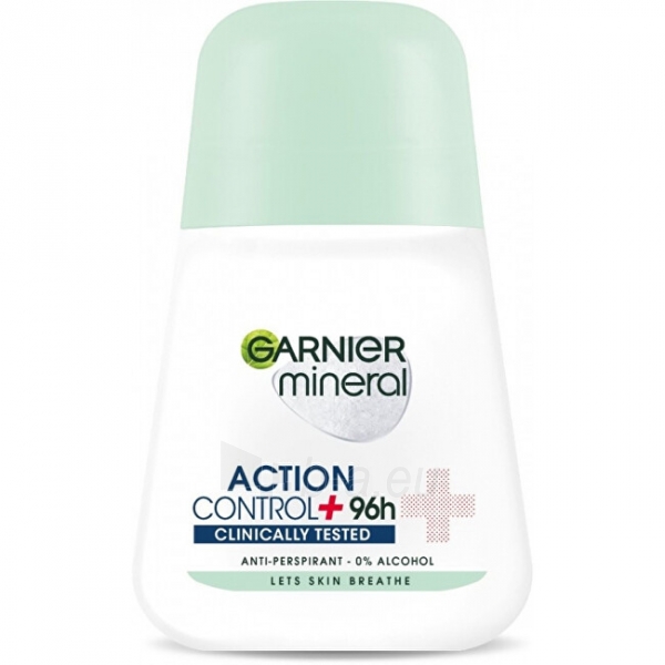 Dezodorantas Garnier Mineral Action Control Anti-Sprinkler + Clinically Tested 50 ml paveikslėlis 1 iš 1