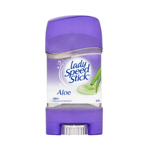 Dezodorantas Lady Speed Stick A gel antiperspirant with aloe vera (Gel 24H Protection) 65 g paveikslėlis 1 iš 1