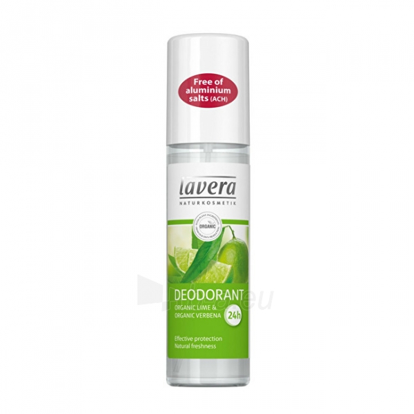 Dezodorantas Lavera Fresh (Deo Spray) BIO Verbena - BIO Lime (Deo Spray) 75 ml paveikslėlis 1 iš 1
