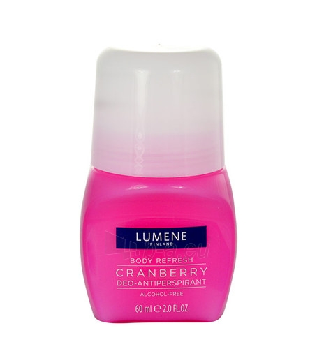 Dezodorantas Lumene Body Refresh Cranberry Deo-Antiperspirant Cosmetic 60ml paveikslėlis 1 iš 1
