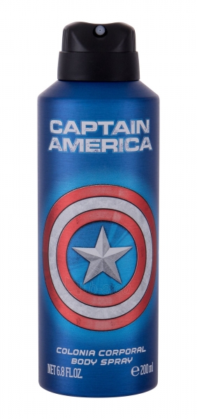 Dezodorantas Marvel Captain America 200ml paveikslėlis 1 iš 1