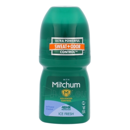 Dezodorantas Mitchum Ice Fresh Anti-Perspirant Deo Roll-on 48HR Cosmetic 50ml paveikslėlis 1 iš 1