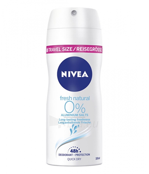 Dezodorantas Nivea Deodorant Spray Fresh Natura l (Deodorant) 100 ml paveikslėlis 1 iš 1