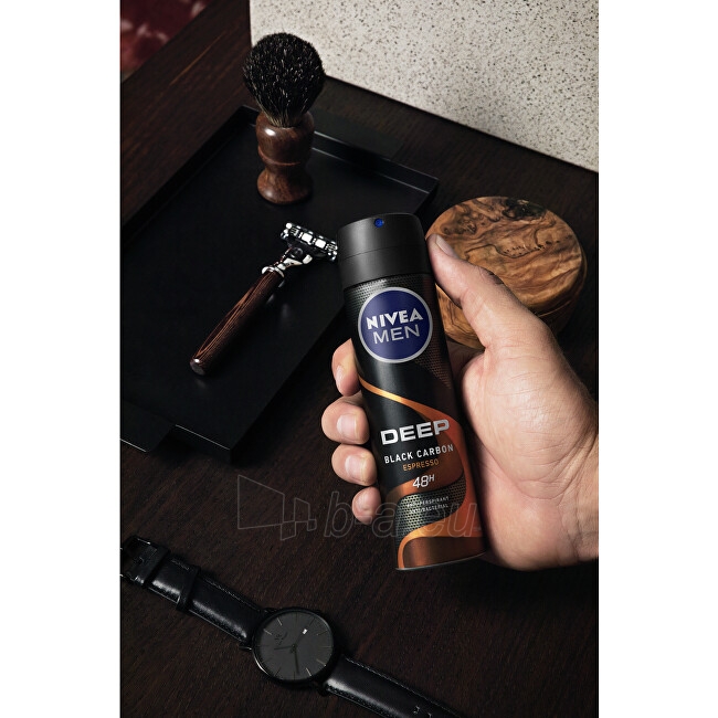Dezodorantas Nivea Men´s Deep Espresso Antiperspirant Spray 150 ml paveikslėlis 2 iš 7