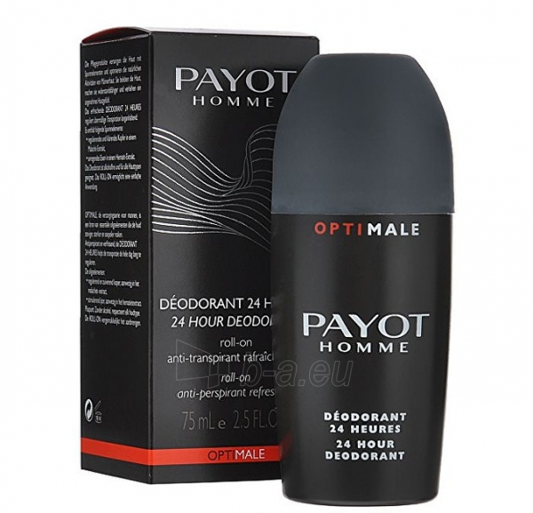 Dezodorantas Payot Refreshing roll-on antiperspirant Homme Optimale (24 Hour Deodorant) 75 ml paveikslėlis 1 iš 1
