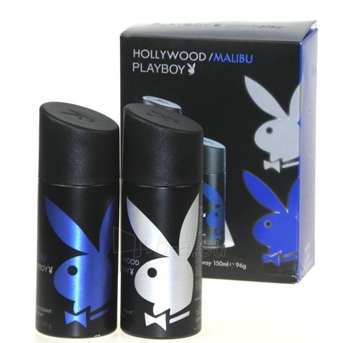 Dezodorantas Playboy Duo Pack 2x24H Deodorant 150ml paveikslėlis 1 iš 1