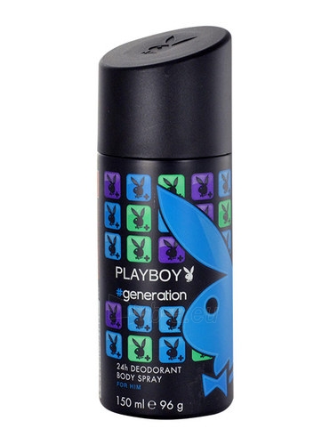 Dezodorantas Playboy Generation For Him Deodorant 150ml paveikslėlis 1 iš 1