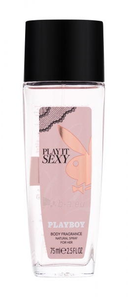 Dezodorantas Playboy Play It Sexy Deodorant Women 75ml Glass paveikslėlis 1 iš 1