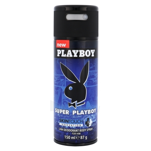 Dezodorantas Playboy Super Playboy Deodorant 150ml paveikslėlis 1 iš 1