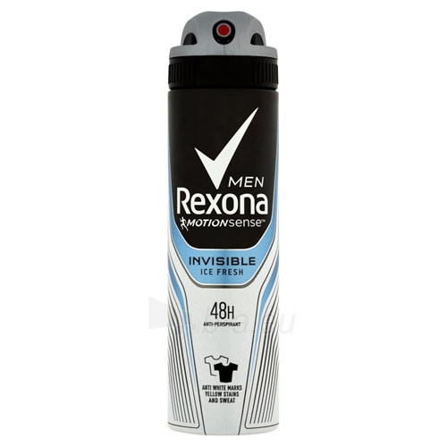 Dezodorantas Rexona Men Motionsense Invisible Ice Fresh 150 ml paveikslėlis 1 iš 1