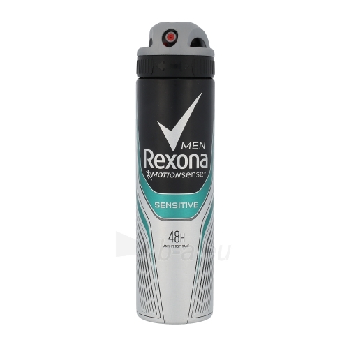 Dezodorantas Rexona Men Sensitive 48H Anti-Perspirant Deospray Cosmetic 150ml paveikslėlis 1 iš 1