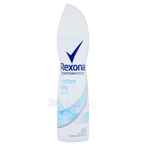 Dezodorantas Rexona Motionsense Cotton Dry 150 ml paveikslėlis 1 iš 1