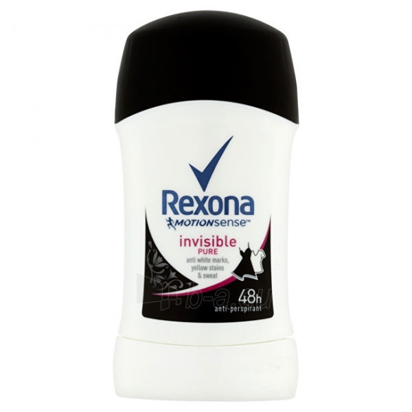 Dezodorantas Rexona Motionsense Invisible Pure 40 ml paveikslėlis 1 iš 1
