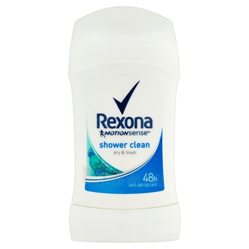 Dezodorantas Rexona Motionsense Shower Clean 40 ml paveikslėlis 1 iš 1