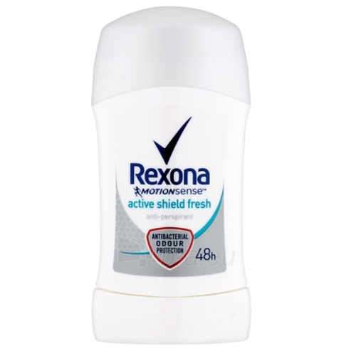 Dezodorantas Rexona Solid antiperspirant 48H Active Shield Fresh (Deo Stick) 40 ml paveikslėlis 1 iš 2