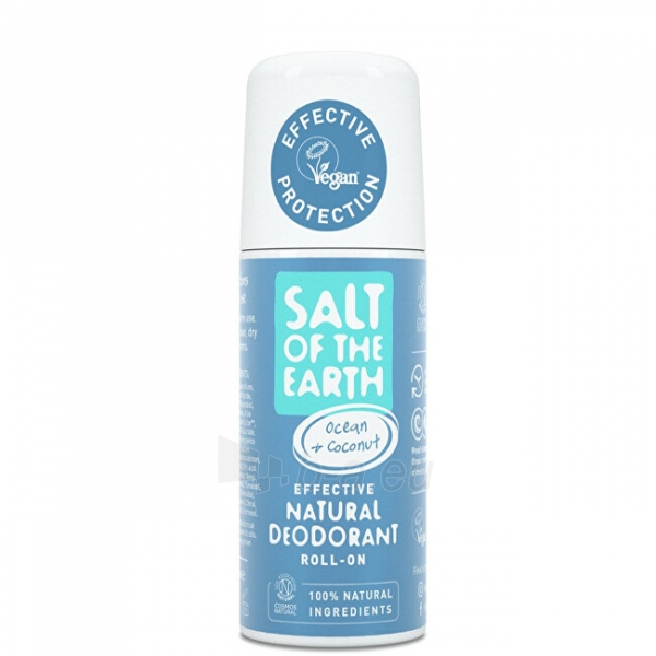 Dezodorantas Salt Of The Earth Coconut Natural Ball( Natura l Roll-on) 75 ml paveikslėlis 1 iš 1