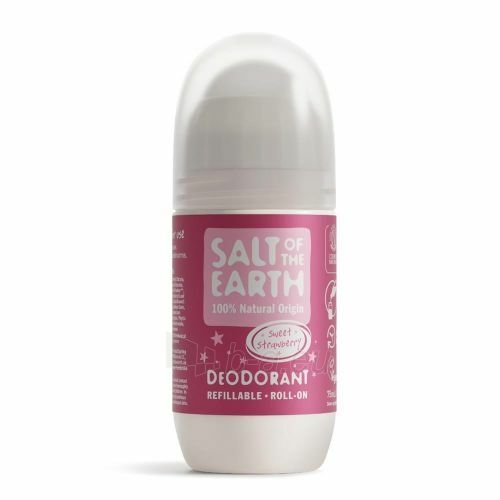 Dezodorantas Salt Of The Earth Přírodní kuličkový deodorant Sweet Strawberry (Deo Roll-on) 75 ml paveikslėlis 1 iš 1
