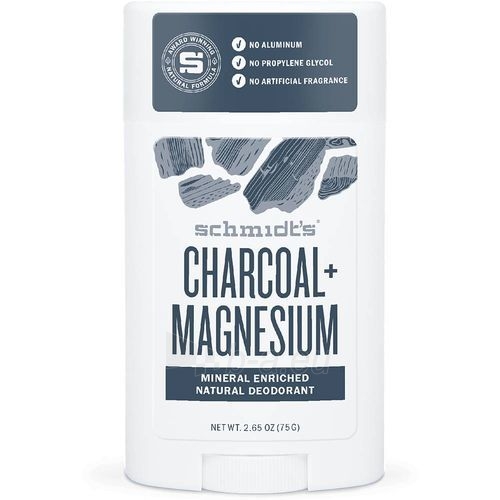 Dezodorantas Schmidt´s Deodorant charcoal + magnesium (Signature Active C harcoal + Magnesium Deo Stick) 90 g paveikslėlis 1 iš 1