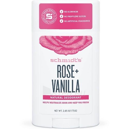 Dezodorantas Schmidt´s Deodorant Rose + vanilla (Signature Rose + Vanila Deo Stick) 90 g paveikslėlis 1 iš 1