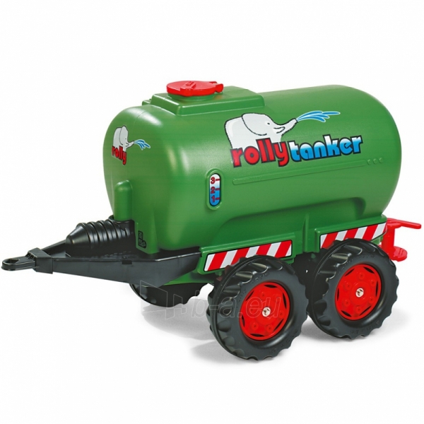 Didelė cisterninė priekaba - Rolly Toys, žalia paveikslėlis 1 iš 1