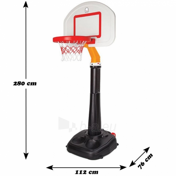 Didelis krepšinio rinkinys - Woopie, 280 cm paveikslėlis 3 iš 3