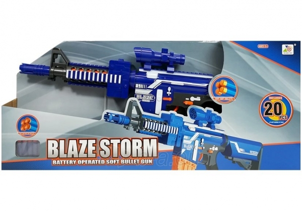 Didelis vaikiškas ginklas Blaze Storm Super R-Speed paveikslėlis 10 iš 11