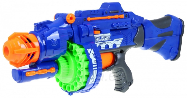 Didelis žaislinis šautuvas Blaze Storm, mėlynas paveikslėlis 2 iš 7
