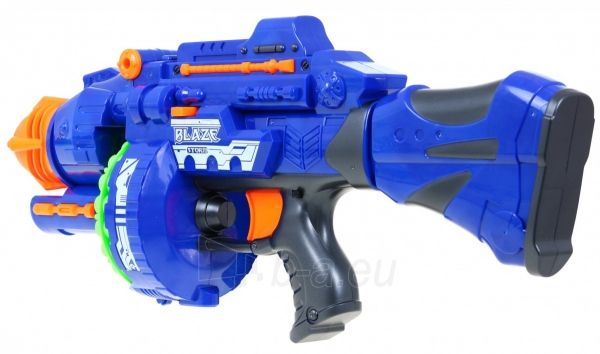 Didelis žaislinis šautuvas Blaze Storm, mėlynas paveikslėlis 5 iš 7