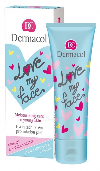Dieninis kremas Dermacol Love My Face Moisturizing Care Day Cream 50ml paveikslėlis 1 iš 1