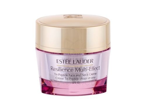 Dieninis kremas Estée Lauder Resilience Multi-Effect Tri-Peptide Face and Neck Day Cream 50ml SPF15 for Dry skin paveikslėlis 1 iš 1