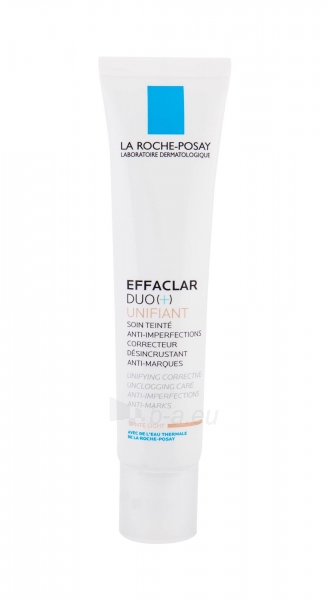 Dieninis cream probleminei skin La Roche-Posay Effaclar Light Duo (+) 40ml Unifiant paveikslėlis 1 iš 1