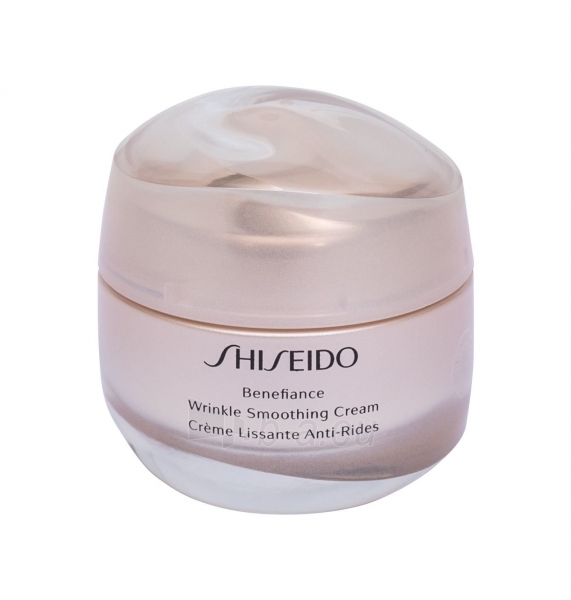 Dieninis kremas Shiseido Benefiance Wrinkle Smoothing Cream Day Cream 50ml paveikslėlis 1 iš 1