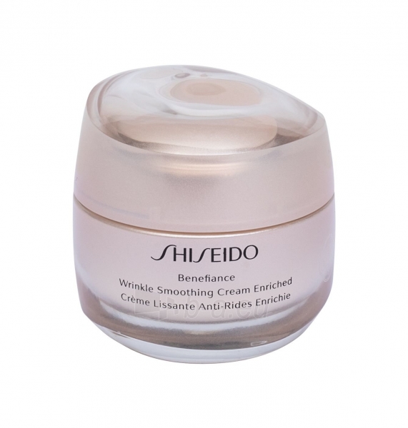 Dieninis cream Shiseido Benefiance Wrinkle Smoothing Cream Enriched Day Cream 50ml paveikslėlis 1 iš 1