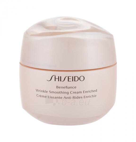 Dieninis kremas Shiseido Benefiance Wrinkle Smoothing Cream Enriched Day Cream 75ml paveikslėlis 1 iš 1
