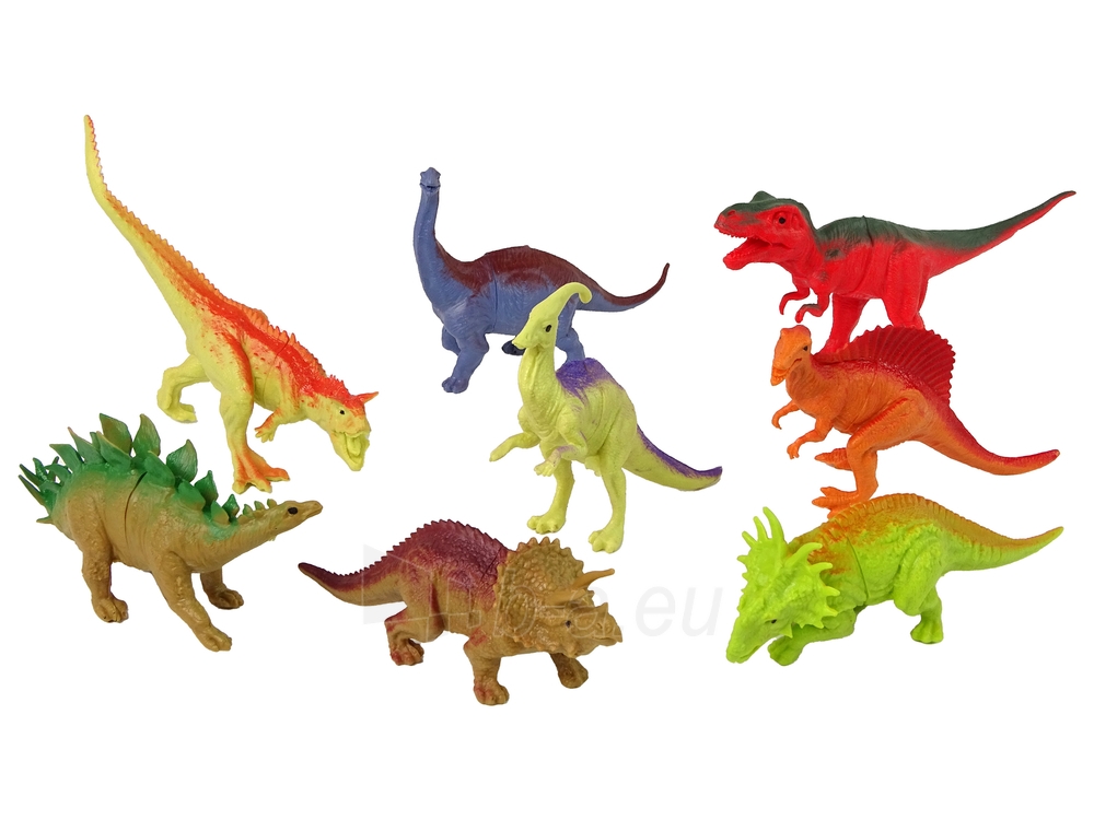 Dinozaurų figūrėlių rinkinys su priedais, 21 vnt. paveikslėlis 5 iš 6