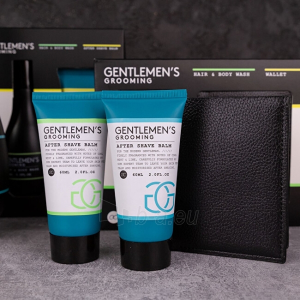 Dovanų rinkinys Accentra Bath care gift set with Gentlemen`s Grooming wallet paveikslėlis 3 iš 4