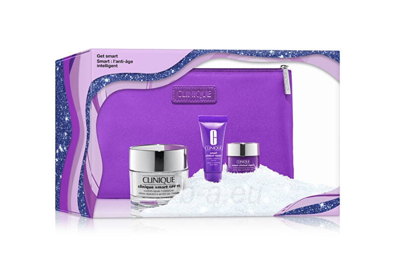 Dovanų komplekts Clinique Gift set of moisturizing care for mature skin Smart Moisturizer paveikslėlis 2 iš 4
