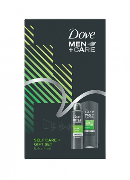 Dovanų komplekts Dove Men+ Care Extra Fresh body care gift set paveikslėlis 1 iš 2
