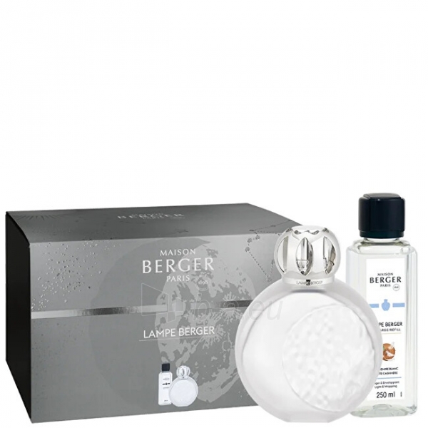Gift set Maison Berger Paris Gift set catalytic lamp Astral white + refill White cashmere 250 ml paveikslėlis 4 iš 5