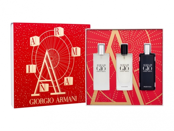 Gift set Parfumuotas vanduo Giorgio Armani Acqua di Gio Collection Eau de Parfum 15ml paveikslėlis 1 iš 1