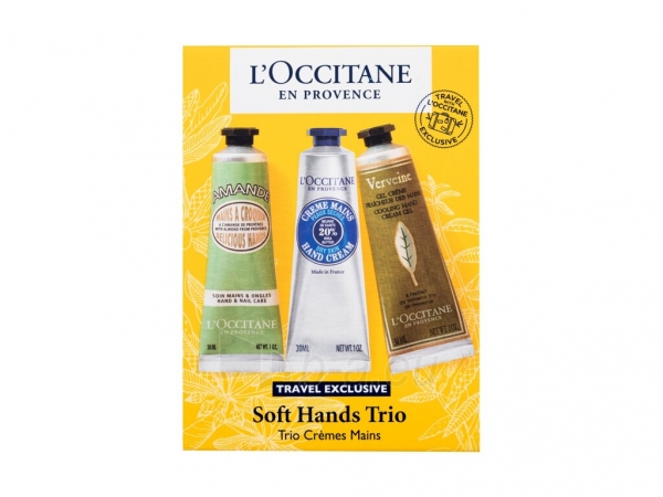 Gift set Rankų kremas LOccitane Soft Hands Trio Hand Cream 30ml paveikslėlis 1 iš 1