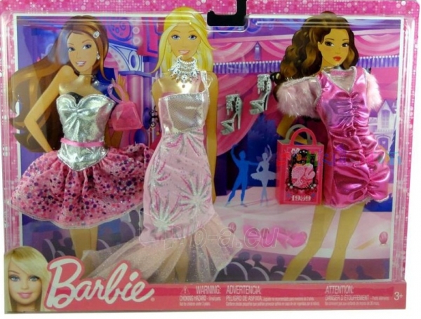 Drabužių rinkiniai X7857 / N4855 Mattel Barbie Fashion paveikslėlis 1 iš 1