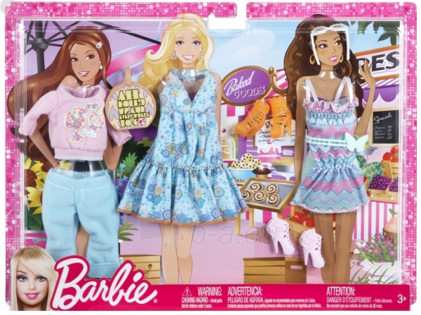 Drabužių rinkiniai X7859 / N4855 Mattel Barbie Fashion paveikslėlis 1 iš 1